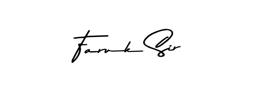 Check out images of Autograph of Faruk Sir name. Actor Faruk Sir Signature Style. Asem Kandis PERSONAL USE is a professional sign style online. Faruk Sir signature style 9 images and pictures png
