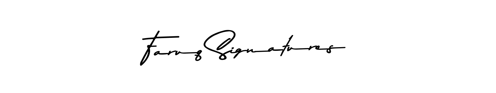 Here are the top 10 professional signature styles for the name Faruq Signatures. These are the best autograph styles you can use for your name. Faruq Signatures signature style 9 images and pictures png