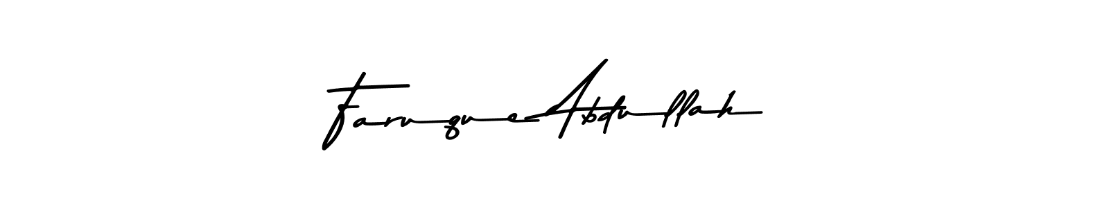 Similarly Asem Kandis PERSONAL USE is the best handwritten signature design. Signature creator online .You can use it as an online autograph creator for name Faruque Abdullah. Faruque Abdullah signature style 9 images and pictures png