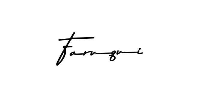 Create a beautiful signature design for name Faruqui. With this signature (Asem Kandis PERSONAL USE) fonts, you can make a handwritten signature for free. Faruqui signature style 9 images and pictures png