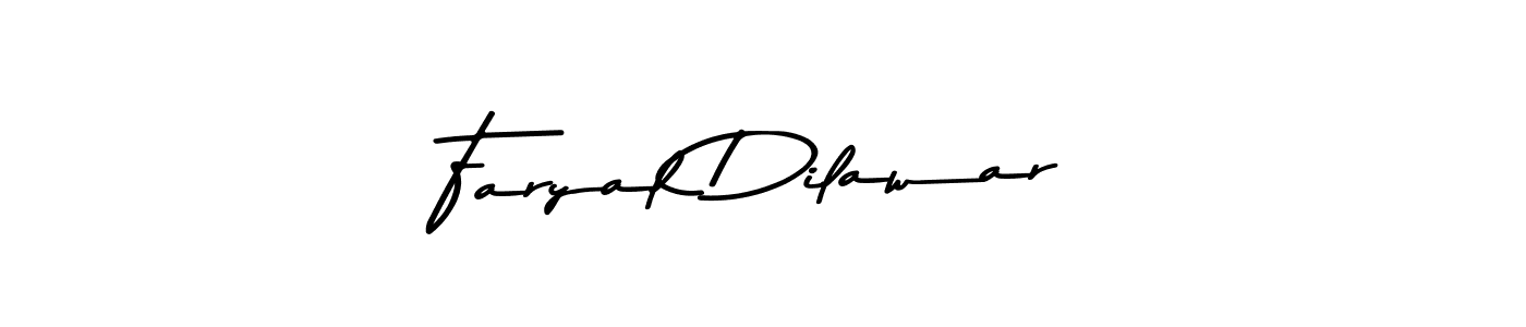 This is the best signature style for the Faryal Dilawar name. Also you like these signature font (Asem Kandis PERSONAL USE). Mix name signature. Faryal Dilawar signature style 9 images and pictures png