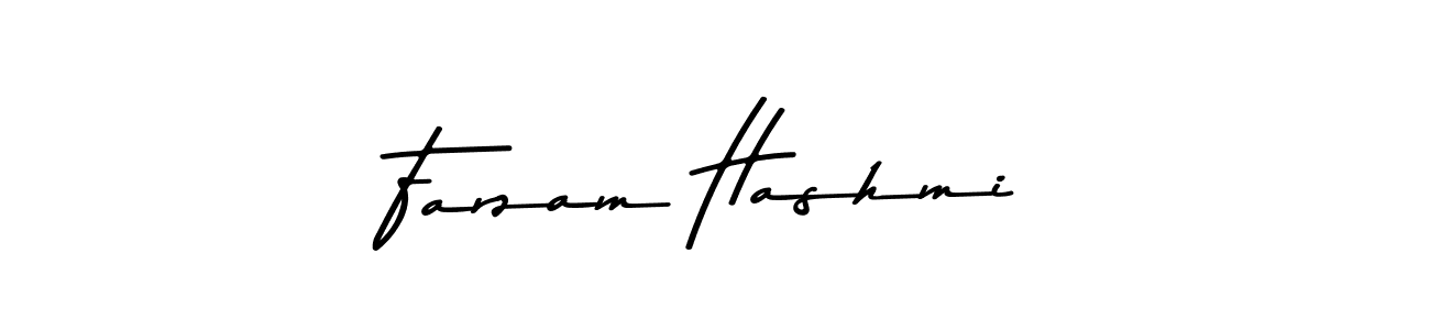 Use a signature maker to create a handwritten signature online. With this signature software, you can design (Asem Kandis PERSONAL USE) your own signature for name Farzam Hashmi. Farzam Hashmi signature style 9 images and pictures png