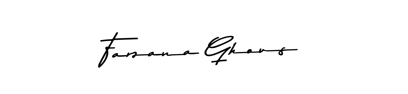 Make a short Farzana Ghous signature style. Manage your documents anywhere anytime using Asem Kandis PERSONAL USE. Create and add eSignatures, submit forms, share and send files easily. Farzana Ghous signature style 9 images and pictures png