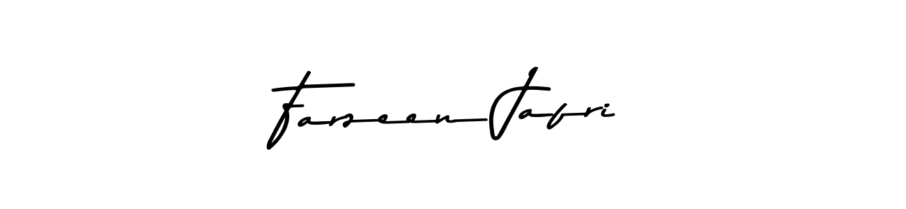 Make a beautiful signature design for name Farzeen Jafri. With this signature (Asem Kandis PERSONAL USE) style, you can create a handwritten signature for free. Farzeen Jafri signature style 9 images and pictures png
