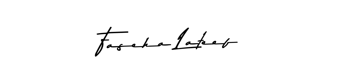 It looks lik you need a new signature style for name Faseha Lateef. Design unique handwritten (Asem Kandis PERSONAL USE) signature with our free signature maker in just a few clicks. Faseha Lateef signature style 9 images and pictures png