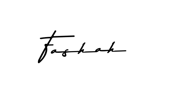 How to make Fashah signature? Asem Kandis PERSONAL USE is a professional autograph style. Create handwritten signature for Fashah name. Fashah signature style 9 images and pictures png