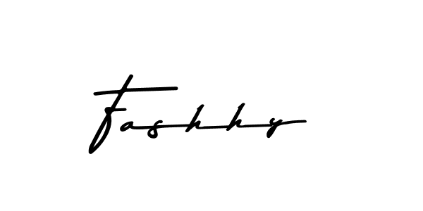 Make a beautiful signature design for name Fashhy. With this signature (Asem Kandis PERSONAL USE) style, you can create a handwritten signature for free. Fashhy signature style 9 images and pictures png