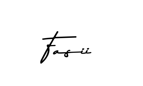 Use a signature maker to create a handwritten signature online. With this signature software, you can design (Asem Kandis PERSONAL USE) your own signature for name Fasii. Fasii signature style 9 images and pictures png