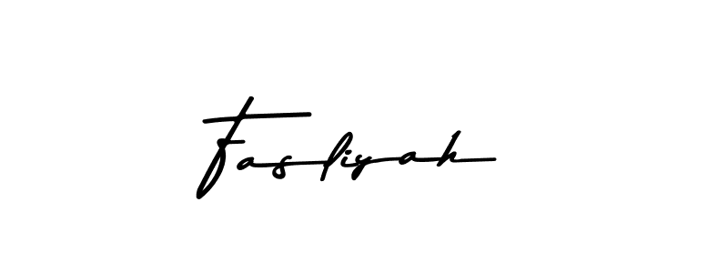 Design your own signature with our free online signature maker. With this signature software, you can create a handwritten (Asem Kandis PERSONAL USE) signature for name Fasliyah. Fasliyah signature style 9 images and pictures png