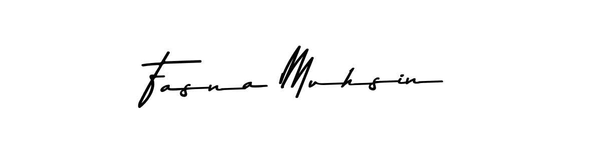 Also we have Fasna Muhsin name is the best signature style. Create professional handwritten signature collection using Asem Kandis PERSONAL USE autograph style. Fasna Muhsin signature style 9 images and pictures png