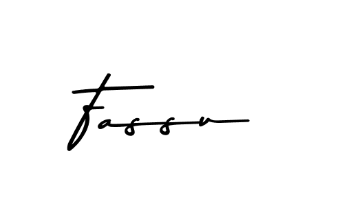 Design your own signature with our free online signature maker. With this signature software, you can create a handwritten (Asem Kandis PERSONAL USE) signature for name Fassu. Fassu signature style 9 images and pictures png