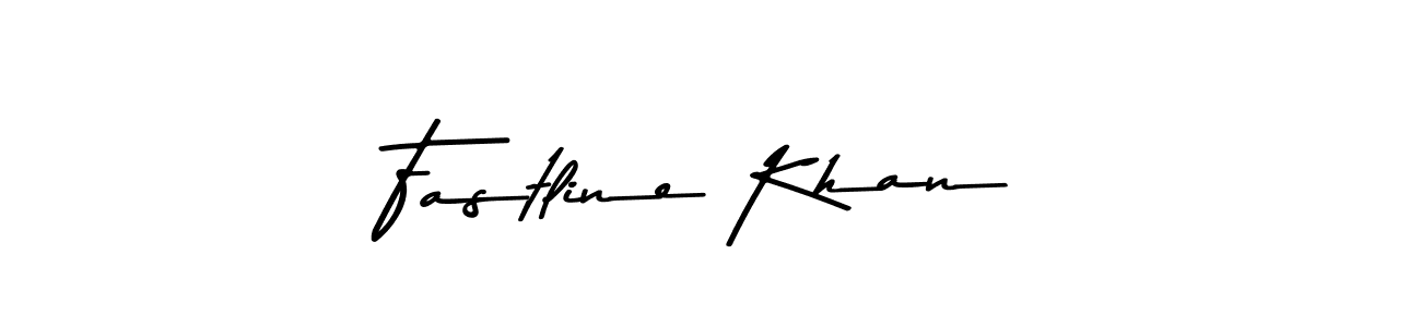 How to make Fastline Khan signature? Asem Kandis PERSONAL USE is a professional autograph style. Create handwritten signature for Fastline Khan name. Fastline Khan signature style 9 images and pictures png