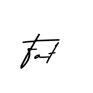 The best way (Asem Kandis PERSONAL USE) to make a short signature is to pick only two or three words in your name. The name Fat include a total of six letters. For converting this name. Fat signature style 9 images and pictures png