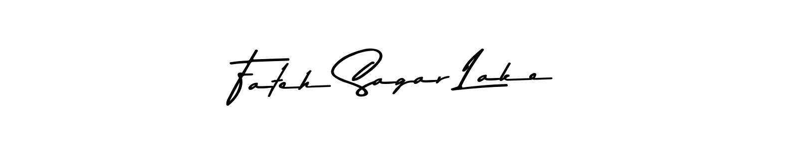 Create a beautiful signature design for name Fateh Sagar Lake. With this signature (Asem Kandis PERSONAL USE) fonts, you can make a handwritten signature for free. Fateh Sagar Lake signature style 9 images and pictures png