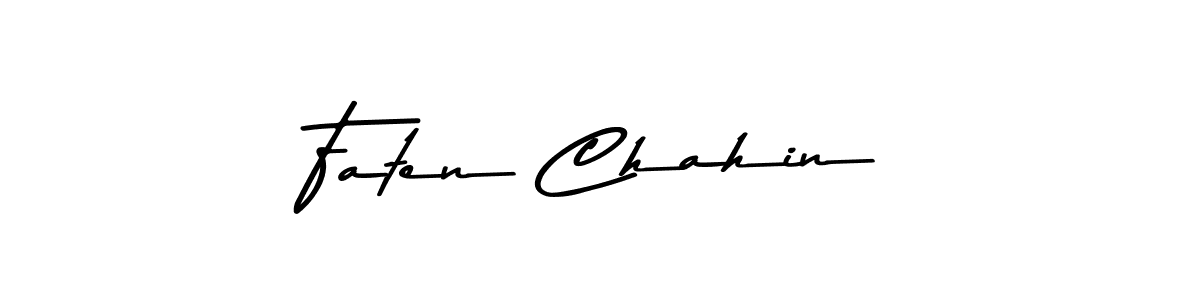 How to Draw Faten Chahin signature style? Asem Kandis PERSONAL USE is a latest design signature styles for name Faten Chahin. Faten Chahin signature style 9 images and pictures png