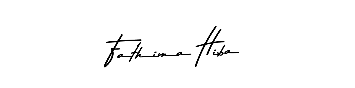 Also we have Fathima Hiba name is the best signature style. Create professional handwritten signature collection using Asem Kandis PERSONAL USE autograph style. Fathima Hiba signature style 9 images and pictures png
