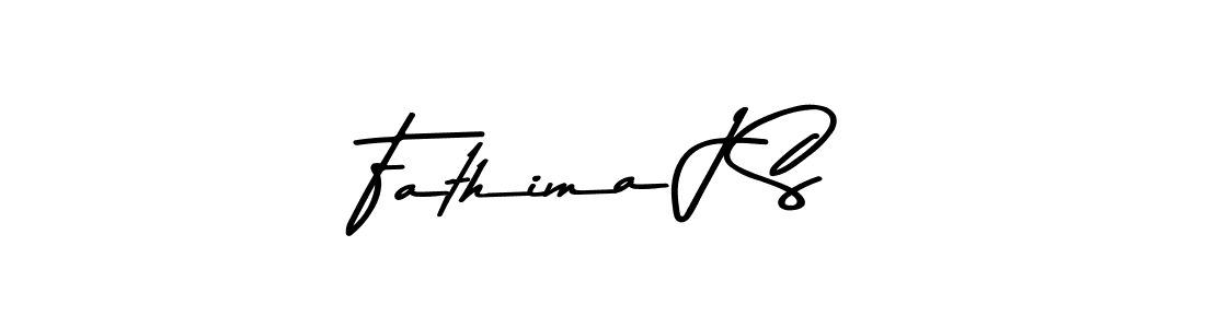 You should practise on your own different ways (Asem Kandis PERSONAL USE) to write your name (Fathima J S) in signature. don't let someone else do it for you. Fathima J S signature style 9 images and pictures png