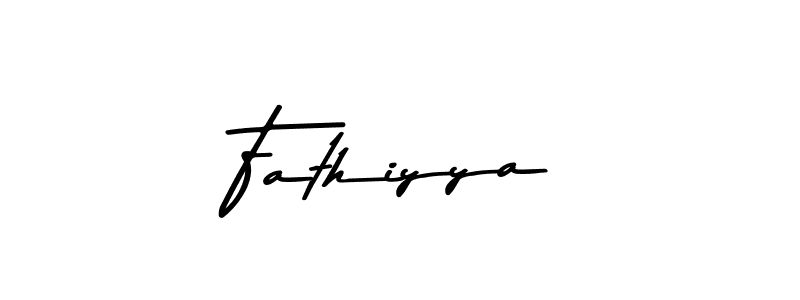 Fathiyya stylish signature style. Best Handwritten Sign (Asem Kandis PERSONAL USE) for my name. Handwritten Signature Collection Ideas for my name Fathiyya. Fathiyya signature style 9 images and pictures png