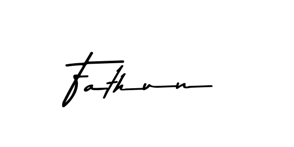 Here are the top 10 professional signature styles for the name Fathun. These are the best autograph styles you can use for your name. Fathun signature style 9 images and pictures png