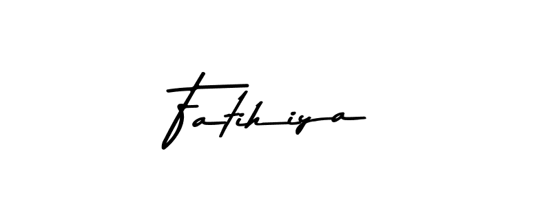 Fatihiya stylish signature style. Best Handwritten Sign (Asem Kandis PERSONAL USE) for my name. Handwritten Signature Collection Ideas for my name Fatihiya. Fatihiya signature style 9 images and pictures png