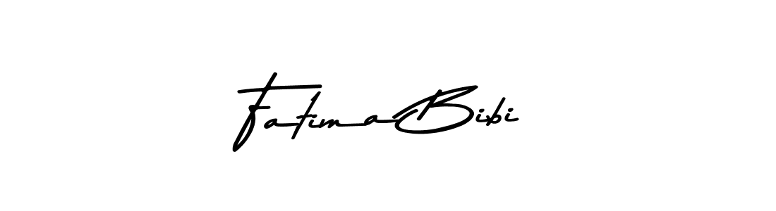 Design your own signature with our free online signature maker. With this signature software, you can create a handwritten (Asem Kandis PERSONAL USE) signature for name Fatima Bibi. Fatima Bibi signature style 9 images and pictures png