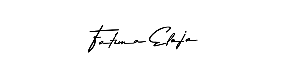 Make a short Fatima Eloja signature style. Manage your documents anywhere anytime using Asem Kandis PERSONAL USE. Create and add eSignatures, submit forms, share and send files easily. Fatima Eloja signature style 9 images and pictures png