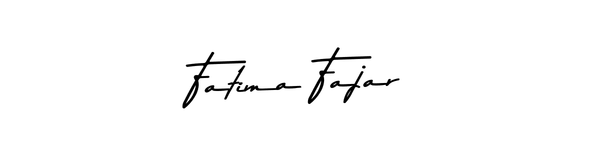 Create a beautiful signature design for name Fatima Fajar. With this signature (Asem Kandis PERSONAL USE) fonts, you can make a handwritten signature for free. Fatima Fajar signature style 9 images and pictures png