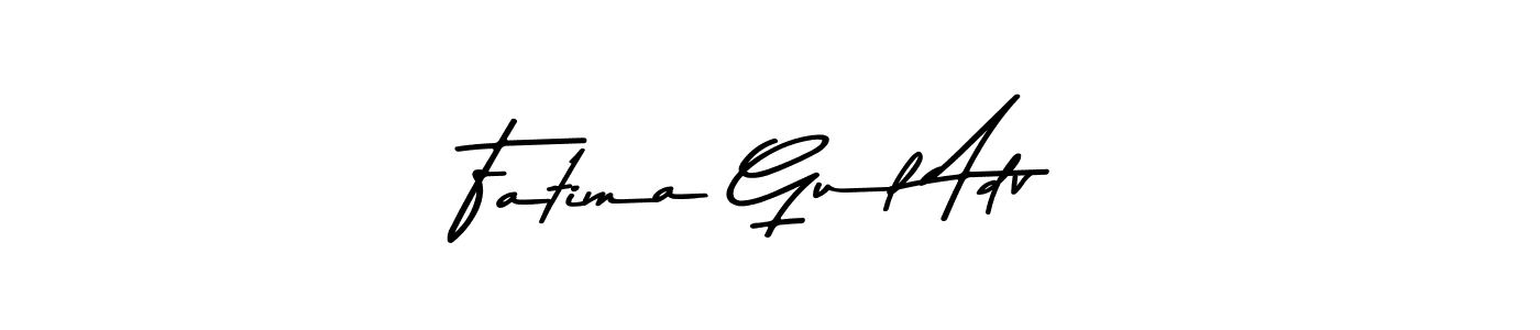 You should practise on your own different ways (Asem Kandis PERSONAL USE) to write your name (Fatima Gul Adv) in signature. don't let someone else do it for you. Fatima Gul Adv signature style 9 images and pictures png