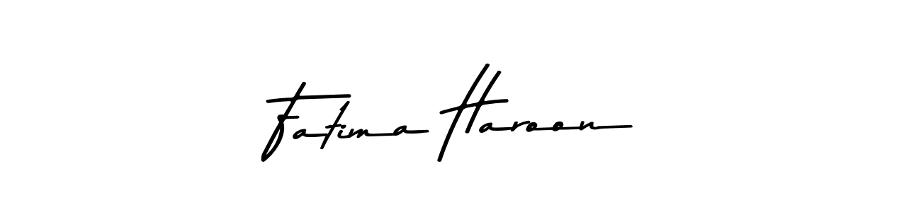 Make a short Fatima Haroon signature style. Manage your documents anywhere anytime using Asem Kandis PERSONAL USE. Create and add eSignatures, submit forms, share and send files easily. Fatima Haroon signature style 9 images and pictures png