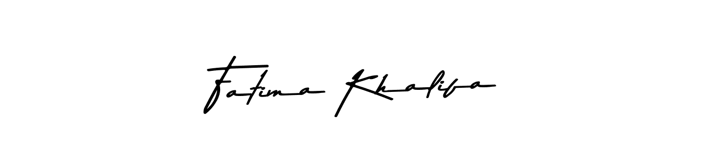 Also You can easily find your signature by using the search form. We will create Fatima Khalifa name handwritten signature images for you free of cost using Asem Kandis PERSONAL USE sign style. Fatima Khalifa signature style 9 images and pictures png