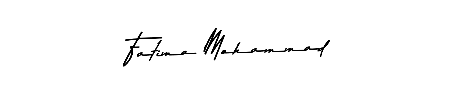 Fatima Mohammad stylish signature style. Best Handwritten Sign (Asem Kandis PERSONAL USE) for my name. Handwritten Signature Collection Ideas for my name Fatima Mohammad. Fatima Mohammad signature style 9 images and pictures png