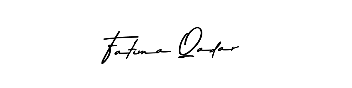 Use a signature maker to create a handwritten signature online. With this signature software, you can design (Asem Kandis PERSONAL USE) your own signature for name Fatima Qadar. Fatima Qadar signature style 9 images and pictures png