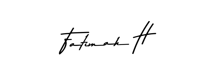 Similarly Asem Kandis PERSONAL USE is the best handwritten signature design. Signature creator online .You can use it as an online autograph creator for name Fatimah H. Fatimah H signature style 9 images and pictures png