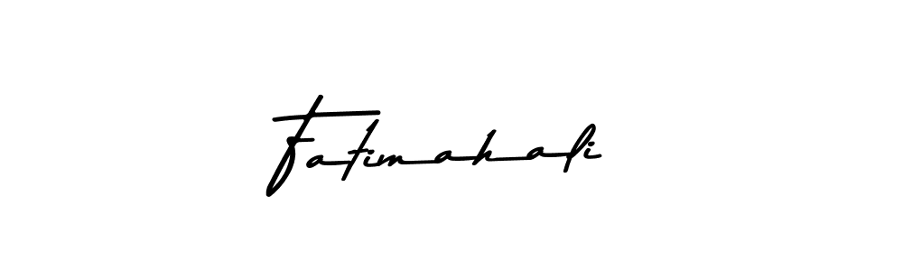 Use a signature maker to create a handwritten signature online. With this signature software, you can design (Asem Kandis PERSONAL USE) your own signature for name Fatimahali. Fatimahali signature style 9 images and pictures png