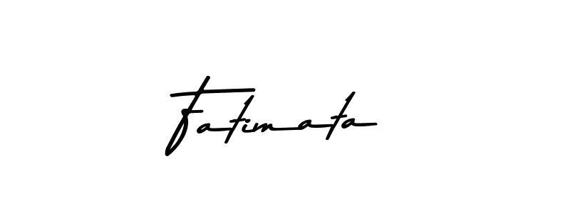 Make a beautiful signature design for name Fatimata. With this signature (Asem Kandis PERSONAL USE) style, you can create a handwritten signature for free. Fatimata signature style 9 images and pictures png