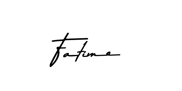 Create a beautiful signature design for name Fatime. With this signature (Asem Kandis PERSONAL USE) fonts, you can make a handwritten signature for free. Fatime signature style 9 images and pictures png