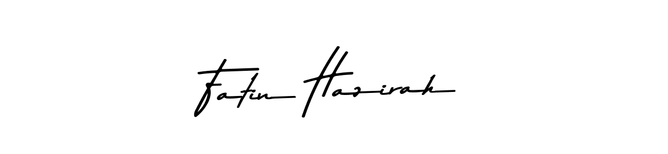 You can use this online signature creator to create a handwritten signature for the name Fatin Hazirah. This is the best online autograph maker. Fatin Hazirah signature style 9 images and pictures png