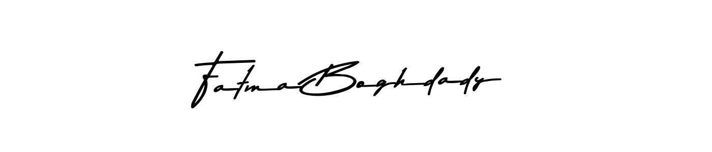 Make a short Fatma Boghdady signature style. Manage your documents anywhere anytime using Asem Kandis PERSONAL USE. Create and add eSignatures, submit forms, share and send files easily. Fatma Boghdady signature style 9 images and pictures png