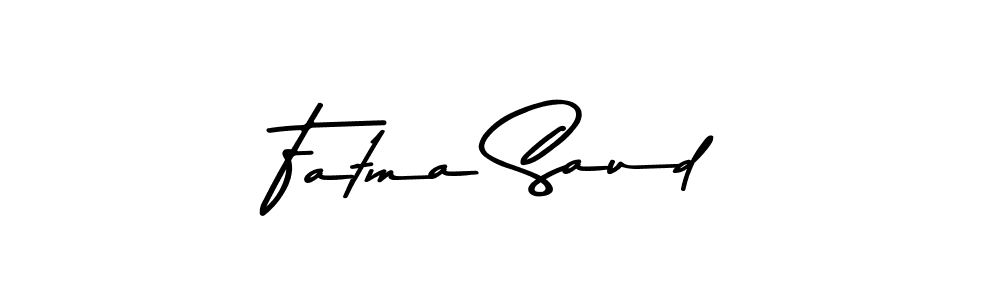 How to make Fatma Saud signature? Asem Kandis PERSONAL USE is a professional autograph style. Create handwritten signature for Fatma Saud name. Fatma Saud signature style 9 images and pictures png