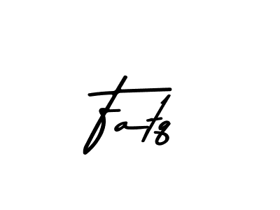 How to make Fatq name signature. Use Asem Kandis PERSONAL USE style for creating short signs online. This is the latest handwritten sign. Fatq signature style 9 images and pictures png