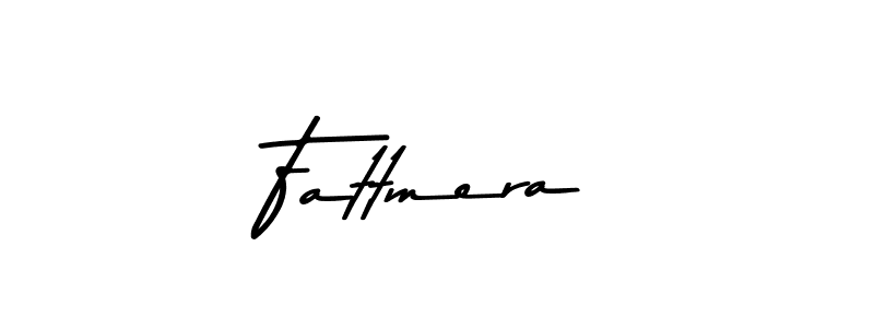 Make a beautiful signature design for name Fattmera. With this signature (Asem Kandis PERSONAL USE) style, you can create a handwritten signature for free. Fattmera signature style 9 images and pictures png