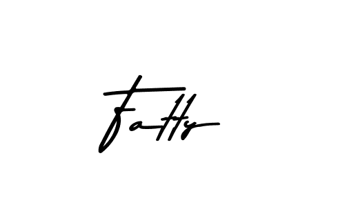 Similarly Asem Kandis PERSONAL USE is the best handwritten signature design. Signature creator online .You can use it as an online autograph creator for name Fatty. Fatty signature style 9 images and pictures png