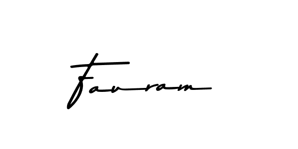 Also we have Fauram name is the best signature style. Create professional handwritten signature collection using Asem Kandis PERSONAL USE autograph style. Fauram signature style 9 images and pictures png