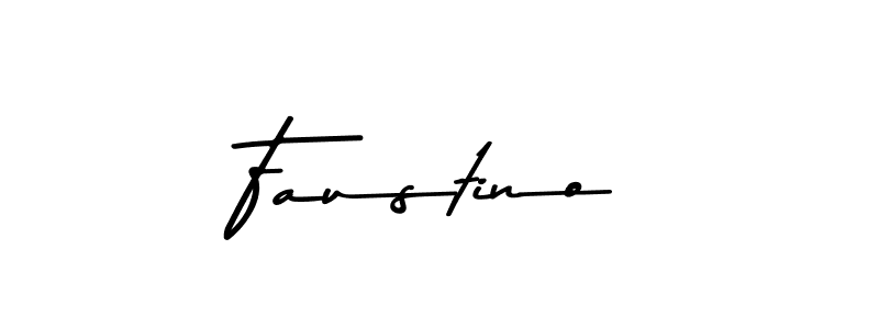 You should practise on your own different ways (Asem Kandis PERSONAL USE) to write your name (Faustino) in signature. don't let someone else do it for you. Faustino signature style 9 images and pictures png