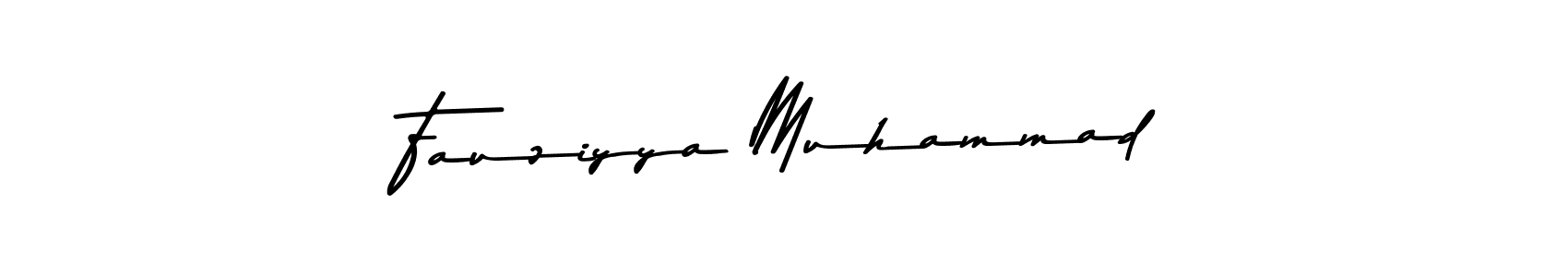 Asem Kandis PERSONAL USE is a professional signature style that is perfect for those who want to add a touch of class to their signature. It is also a great choice for those who want to make their signature more unique. Get Fauziyya Muhammad name to fancy signature for free. Fauziyya Muhammad signature style 9 images and pictures png