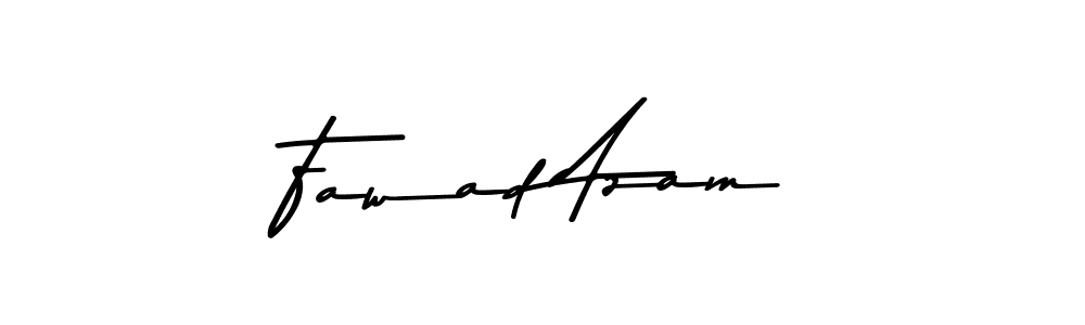 You should practise on your own different ways (Asem Kandis PERSONAL USE) to write your name (Fawad Azam) in signature. don't let someone else do it for you. Fawad Azam signature style 9 images and pictures png