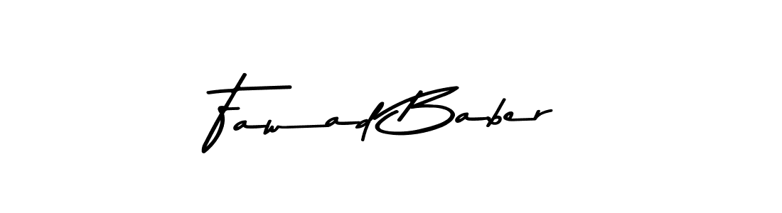 Here are the top 10 professional signature styles for the name Fawad Baber. These are the best autograph styles you can use for your name. Fawad Baber signature style 9 images and pictures png