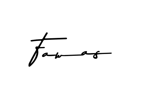 Fawas stylish signature style. Best Handwritten Sign (Asem Kandis PERSONAL USE) for my name. Handwritten Signature Collection Ideas for my name Fawas. Fawas signature style 9 images and pictures png