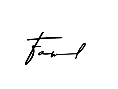 You should practise on your own different ways (Asem Kandis PERSONAL USE) to write your name (Fawl) in signature. don't let someone else do it for you. Fawl signature style 9 images and pictures png