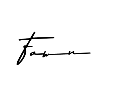 How to make Fawn signature? Asem Kandis PERSONAL USE is a professional autograph style. Create handwritten signature for Fawn name. Fawn signature style 9 images and pictures png